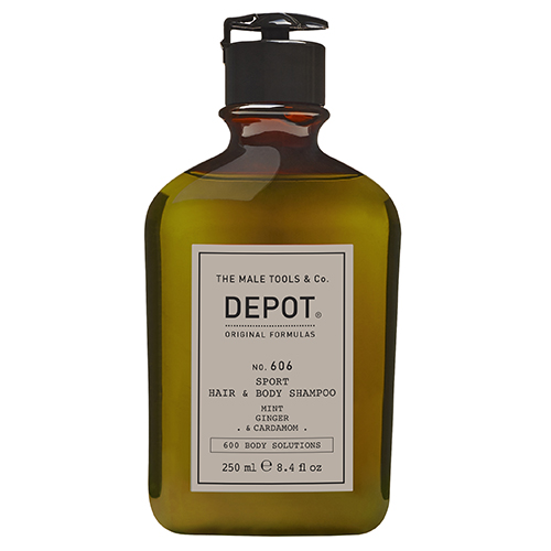 Nej. 606 SPORT HAIR & BODY SHAMPOO - DEPOT - THE MALE TOOLS & Co.